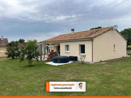 Image d'un maison 4 pièces 85 m² à 178000€ à berneuil (87300)