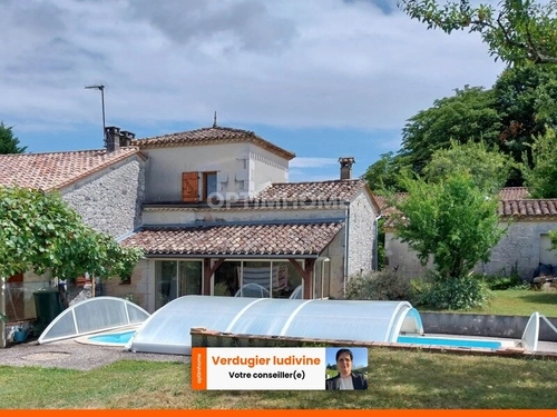 Image d'un maison 6 pièces 125 m² à 249000€ à douzains (47330)