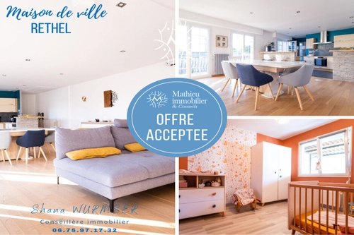 Image d'un maison 6 pièces 148 m² à 225000€ à rethel (08300)