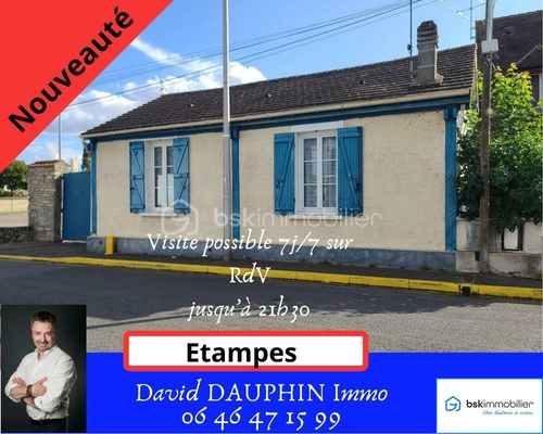 Image d'un maison 3 pièces 63 m² à 159000€ à "étampes" (91150)