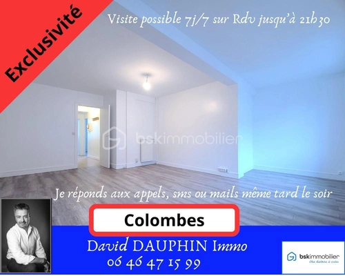 Image d'un appartement 2 pièces 54 m² à 280000€ à colombes (92700)