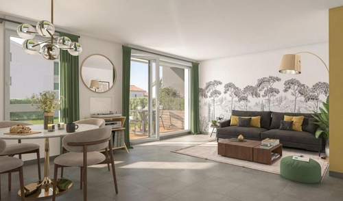 Image d'un appartement 3 pièces 64 m² à 227900€ à bruguières (31150)