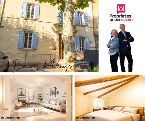 Image d'un maison 6 pièces 115 m² à 215000€ à beaumes-de-venise (84190)