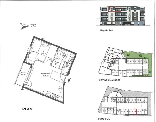 Image d'un appartement 2 pièces 45 m² à 650€ à saint-jean-de-la-ruelle (45140)
