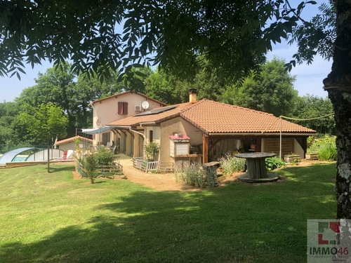 Image d'un maison 12 pièces 180 m² à 372750€ à gramat (46500)