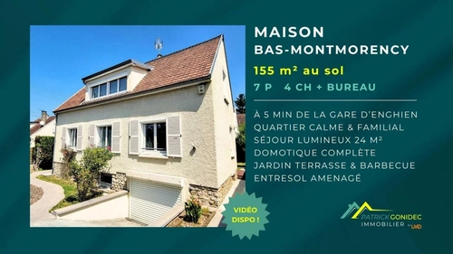 Image d'un maison 7 pièces 156 m² à 549000€ à montmorency (95160)