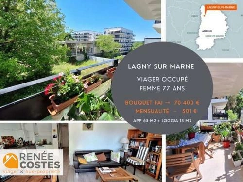 Image d'un appartement 3 pièces 63 m² à 70655€ à lagny-sur-marne (77400)