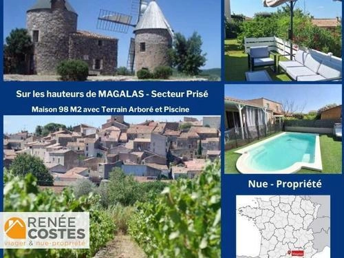 Image d'un maison 4 pièces 95 m² à 128100€ à béziers (34500)
