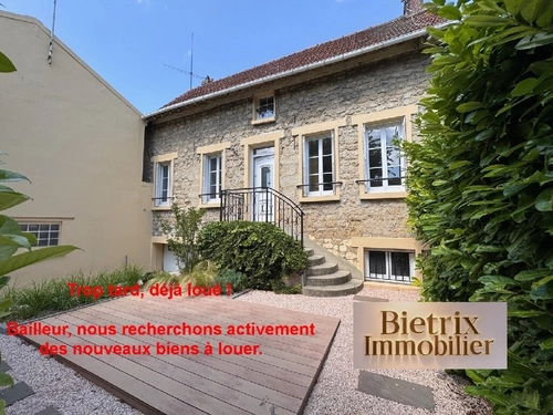 Image d'un maison 4 pièces 104 m² à 1400€ à l'isle-adam (95290)