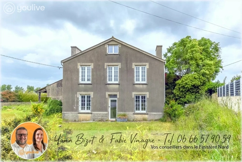 Image d'un maison 5 pièces 85 m² à 129000€ à cléder (29233)
