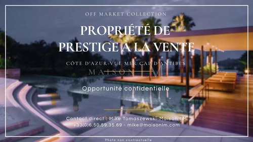 Image d'un maison 6 pièces 250 m² à 3500000€ à antibes (06600)