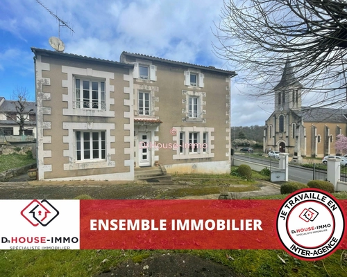 Image d'un maison 10 pièces 210 m² à 416500€ à vouneuil-sous-biard (86580)