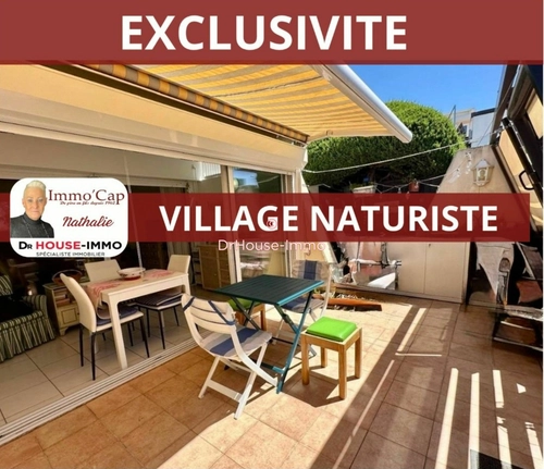 Image d'un maison 2 pièces 27 m² à 359900€ à le cap d'agde (34300)