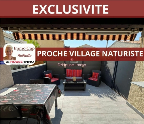Image d'un maison 3 pièces 29 m² à 194000€ à le cap d'agde (34300)