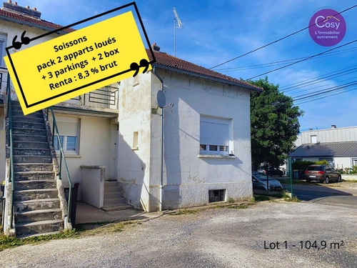 Image d'un appartement 5 pièces 105 m² à 141000€ à soissons (02200)