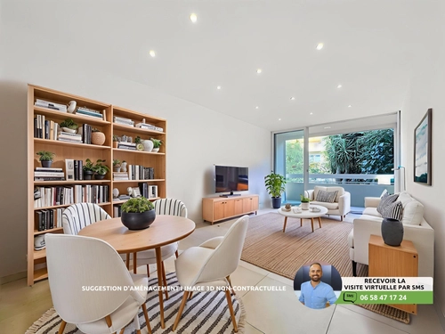 Image d'un appartement 2 pièces 48 m² à 234900€ à antibes (06600)