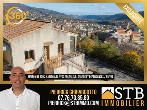 Image d'un maison 4 pièces 83 m² à 179000€ à privas (07000)