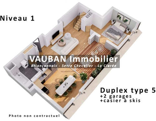 Image d'un appartement 5 pièces 138 m² à 799000€ à briançon (05100)