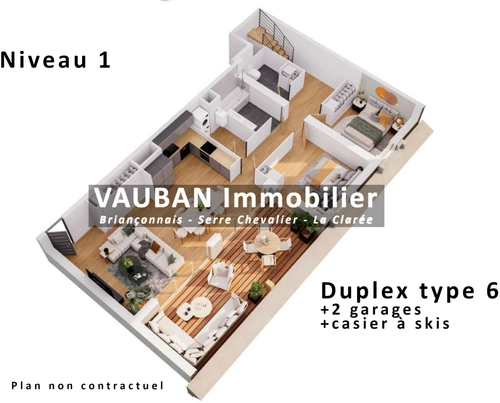 Image d'un appartement 6 pièces 169 m² à 990000€ à briançon (05100)