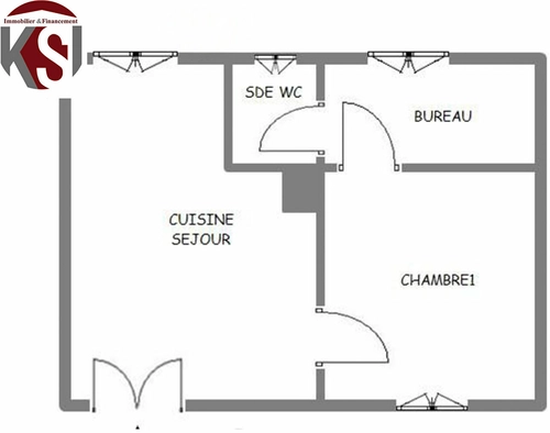 Image d'un maison 2 pièces 35 m² à 208000€ à seillons-source-d'argens (83470)