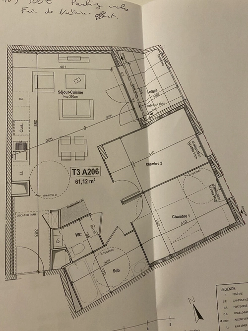 Image d'un appartement meublé 3 pièces 60 m² à 1179€ à saint-fons (69190)