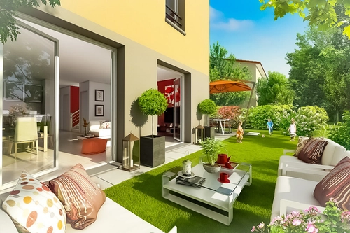 Image d'un maison 5 pièces 108 m² à 449000€ à saint-pierre-de-chandieu (69780)