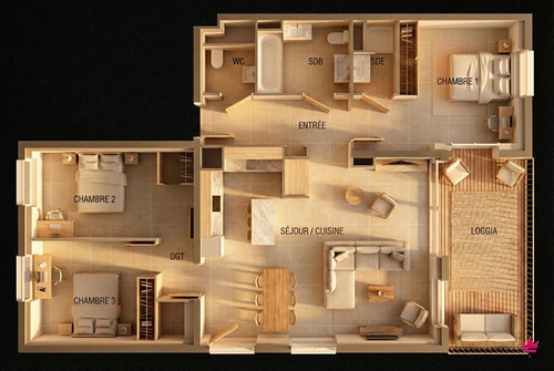 Image d'un appartement 4 pièces 82 m² à 427000€ à villeurbanne (69100)