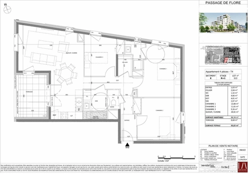 Image d'un appartement 4 pièces 84 m² à 529700€ à annecy (74000)