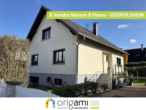 Image d'un maison 8 pièces 142 m² à 440000€ à geispolsheim (67118)