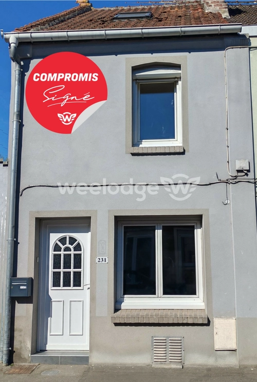 Image d'un maison 3 pièces 69 m² à 89000€ à béthune (62400)