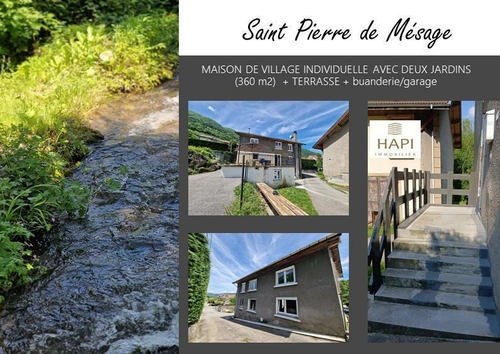 Image d'un maison 5 pièces 144 m² à 295000€ à saint-pierre-de-mésage (38220)