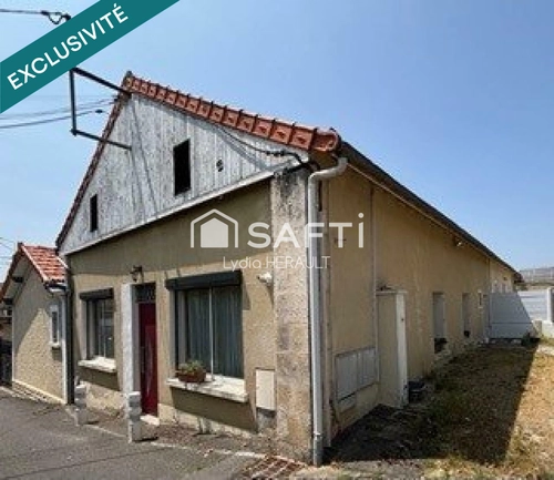 Image d'un maison 4 pièces 77 m² à 145000€ à l'isle-d'espagnac (16340)