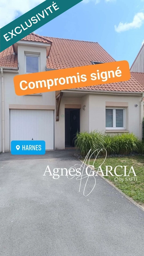 Image d'un maison 4 pièces 87 m² à 178000€ à harnes (62440)