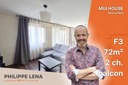 Image d'un appartement 3 pièces 72 m² à 79000€ à mulhouse (68100)