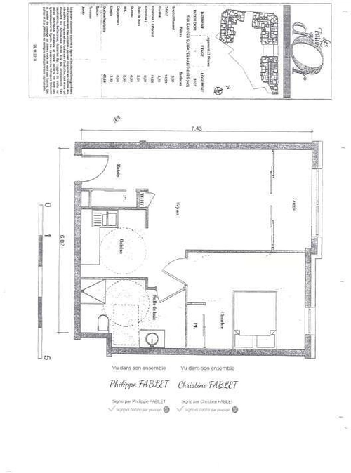 Image d'un appartement 2 pièces 46 m² à 699€ à fleury-les-aubrais (45400)