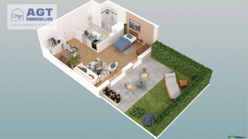 Image d'un location appartement beauvais 1 pièce 37 m2 oise (60000) - 607 € / mois à 607€ à beauvais (60000)