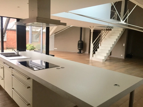 Image d'un lille république t4 esprit loft, non meublé, terrasse + garage fermé inclu à 2170€ à lille (59000)