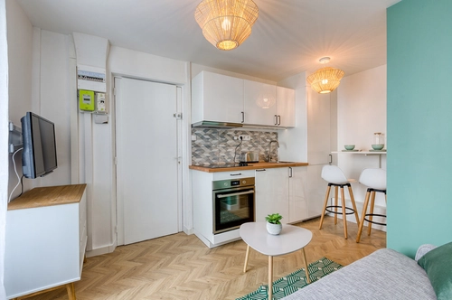 Image d'un annonce n° 91672 - charmant f2 meublé de 23 m² refait à neuf au 85 rue de la papeterie à corbeil essonnes à 718€ à corbeil-essonnes (91100)