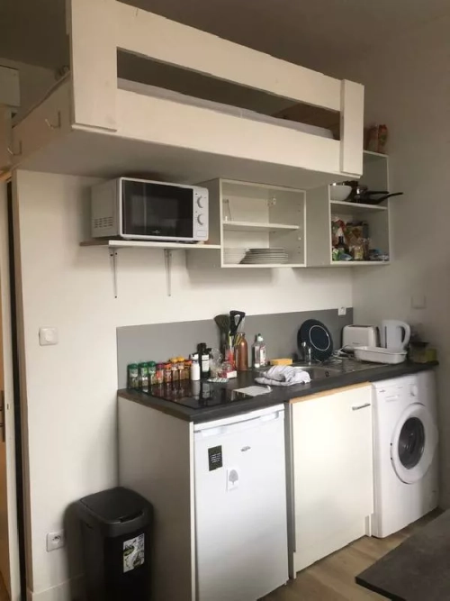 Image d'un appartement 1 pièce, 18 m² à louer à la mulatière (69350) à 490€ à la mulatière (69350)
