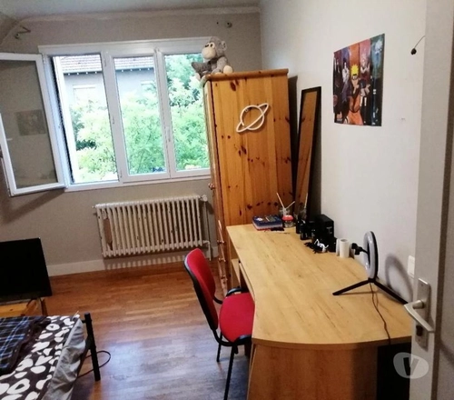 Image d'un chambres pour étudiant(e)s 100m fac médecine et campus à 380€ à dijon (21100)