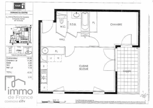 Image d'un appartement 2 pièces - 69130 écully à 756€ à "écully" (69130)