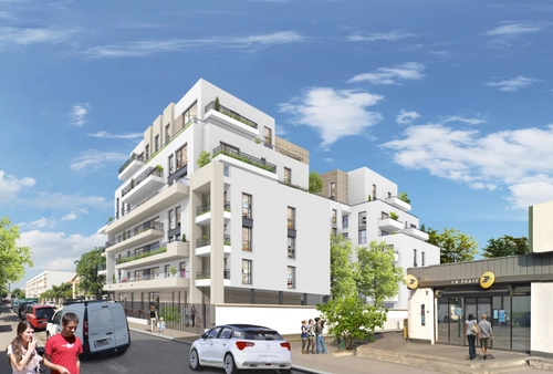 Image d'un appartement · 4 pièces · 93.3 m² à 1856€ à colombes (92700)