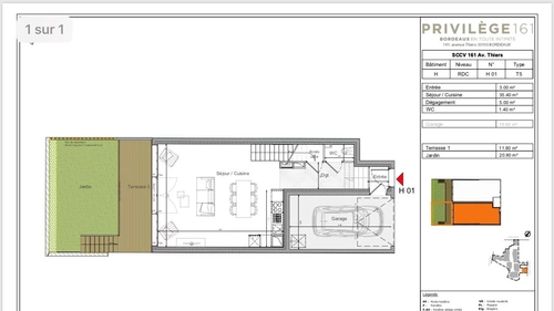 Image d'un en location maison 5 pièces à 930€ à bordeaux (33200)
