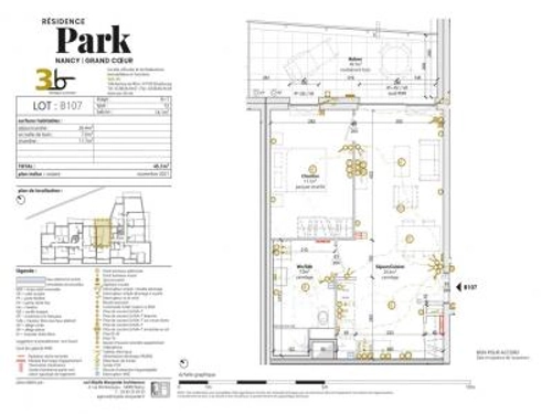 Image d'un location appartement nancy 2 pièces 45 m2 meurthe et moselle (54000) - 734 € / mois à 734€ à nancy (54000)