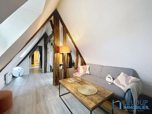 Image d'un rouen - location appartement 2 pièces  - 42m2 - 500 €  cc  - réf: 1594 - leloup immobilier à 500€ à rouen (76000)