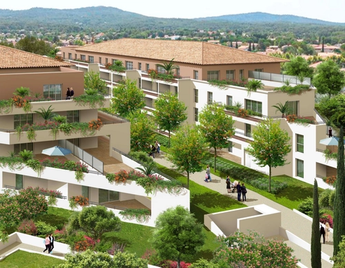 Image d'un appartement · 2 pièces · 41.56 m² à 814€ à fayence (83440)