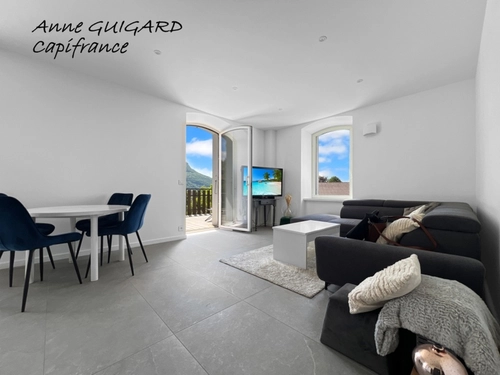 Image d'un annecy le vieux (74) secteur botanic, beau 3 pièces de 60 m², état exceptionnel, terrasse 21m², cave et parking privatif à 399000€ à annecy-le-vieux (74940)